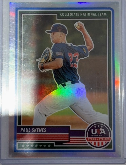 2023 Panini USA Baseball Stars & Stripes #87 Paul Skenes — front