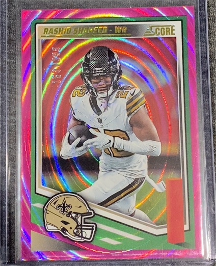 2025 Panini Score #191 Rashid Shaheed — front