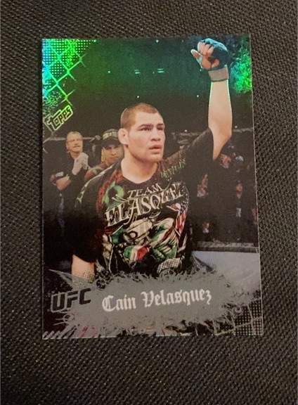 2010 Topps UFC Main Event #67 Cain Velasquez — front