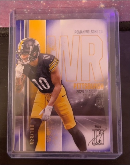 2024 Topps Signature Class #170 Roman Wilson — front