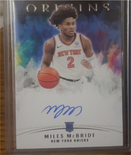 2021-22 Panini Origins #RA-MIL Miles McBride — front