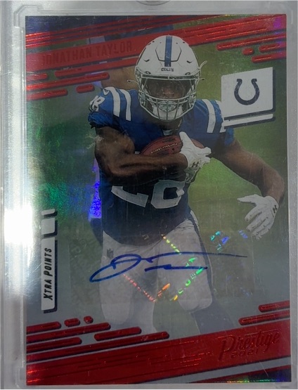 2021 Panini Prestige Xtra Points #85 Jonathan Taylor — front