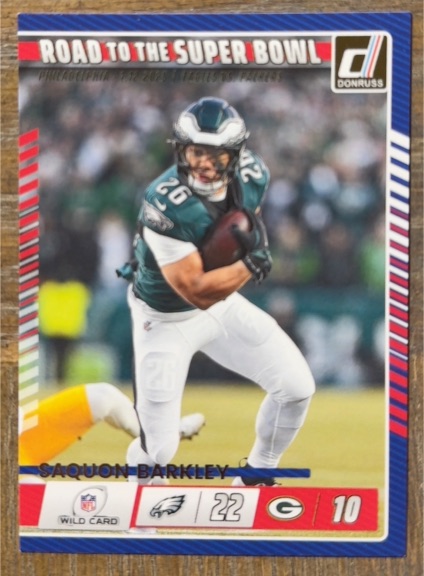 2025 Donruss #4 Saquon Barkley — front