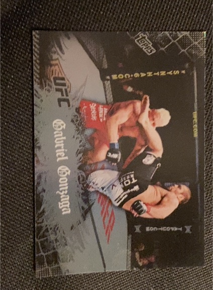 2010 Topps UFC Main Event #68 Gabriel Gonzaga — front