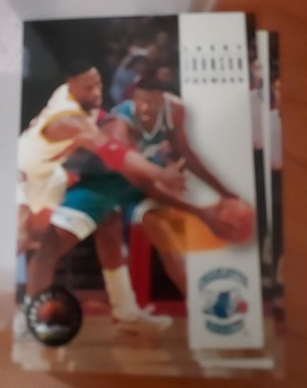 1993-94 SkyBox Premium #39 Larry Johnson — front