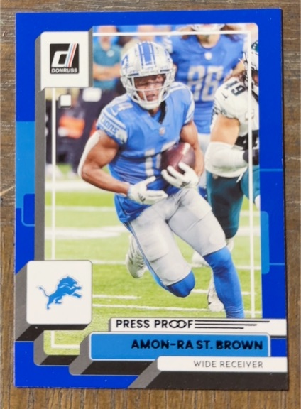 2022 Donruss #85 Amon-Ra St. Brown — front