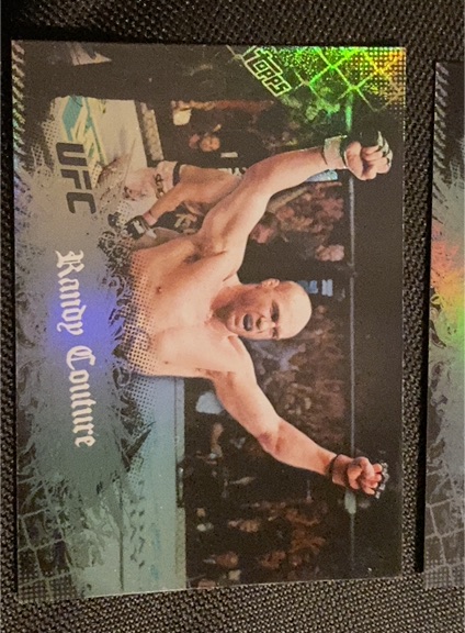2010 Topps UFC Main Event #42 Randy Couture — front