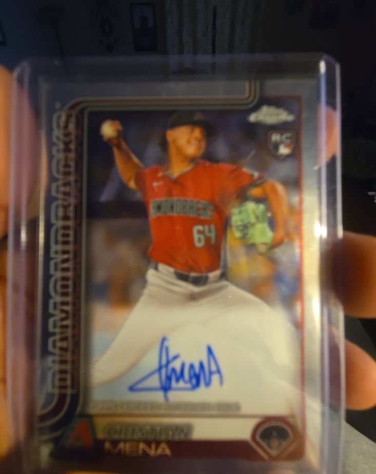 2025 Topps Chrome #RA-CME Christian Mena — front