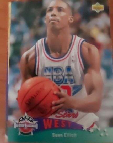 1992-93 Upper Deck #439 Sean Elliott — front