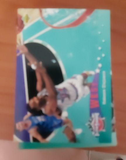 1992-93 Upper Deck #444 Hakeem Olajuwon Houston Rockets — front