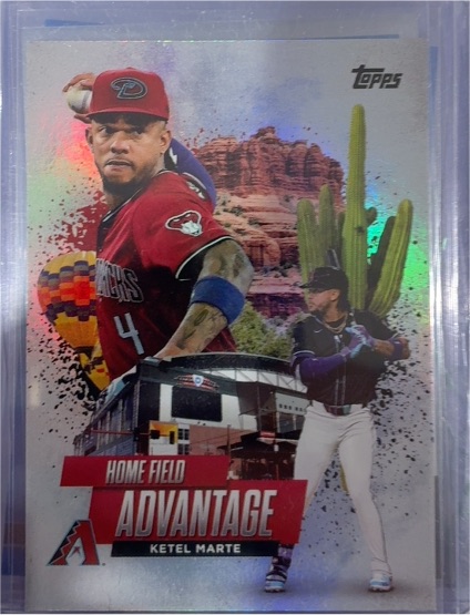 2025 Topps Home Field Advantage #HA-20 Ketel Marte — front