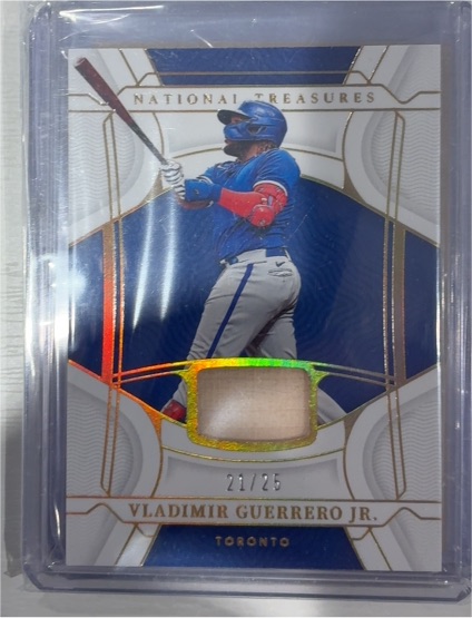 2022 Panini National Treasures #59 Vladimir Guerrero Jr. — front