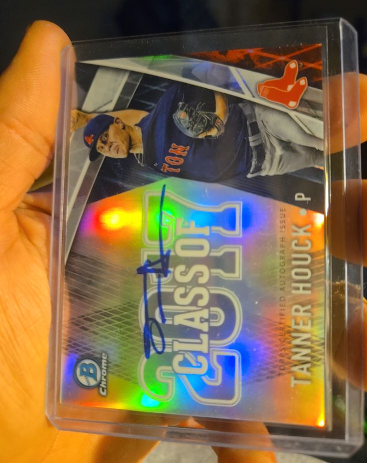 2017 Bowman Chrome Class of 2017 Tanner Houck — front