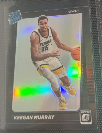 2022-23 Donruss Optic #4 Keegan Murray Rated Rookie — front