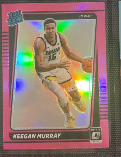 2022 Panini Chronicles Donruss Optic Draft Picks #4 Keegan Murray — front