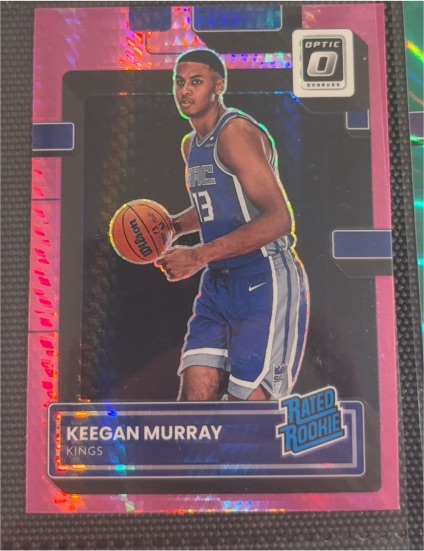 2022-23 Panini Donruss Optic #214 Keegan Murray — front
