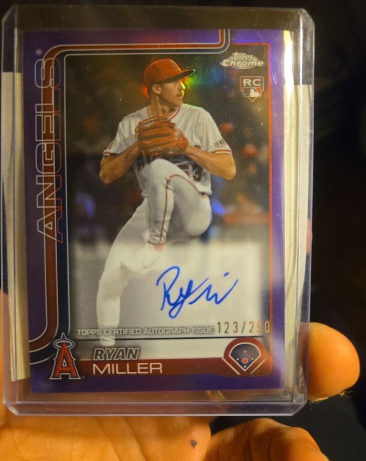 2025 Topps Chrome #RA-RM Ryan Miller — front