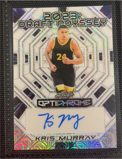 2023 Leaf Draft Odyssey OptiChrome #DO-KM2 Kris Murray — front