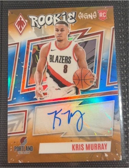 2023-24 Panini Phoenix Rookie Signs #22 Kris Murray — front