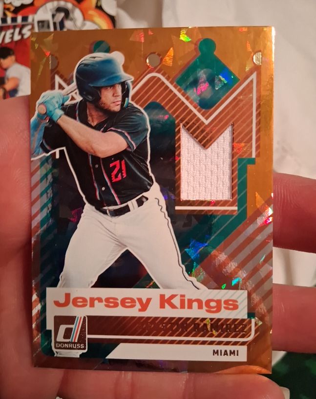 2025 Donruss Jersey Kings #JK-AR Agustin Ramirez — front