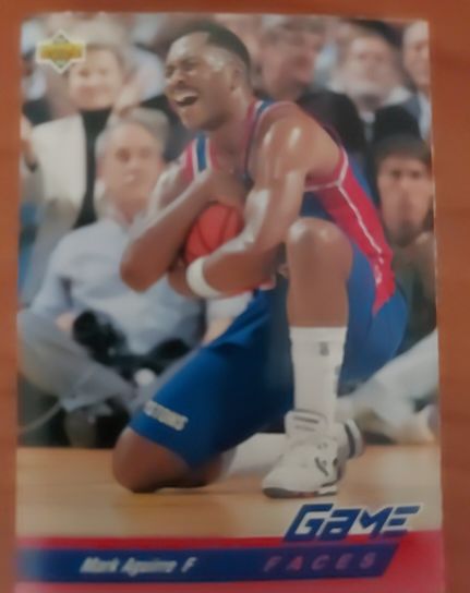 1992-93 Upper Deck #483 Mark Aguirre — front