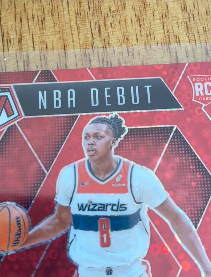 2024-25 Panini Mosaic #259 Bub Carrington NBA Debut Rookie — front
