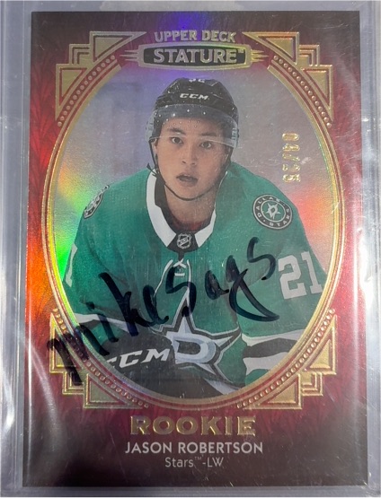 2020-21 Upper Deck Stature #150 Jason Robertson — front