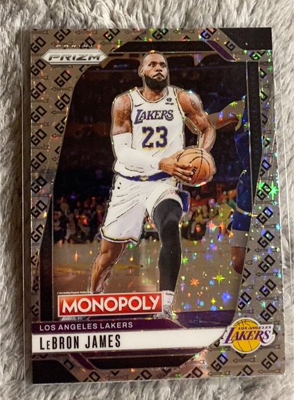 2024-25 Panini Prizm Monopoly #43 LeBron James — front