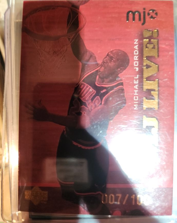 1998 Upper Deck MJX #L4 Michael Jordan — front
