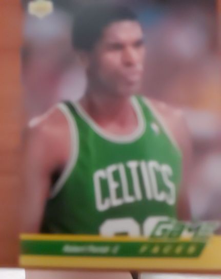 1992-93 Upper Deck #493 Robert Parish Game Faces — front