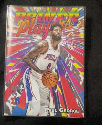 2025-26 Topps #PP-11 Paul George Power Players — front
