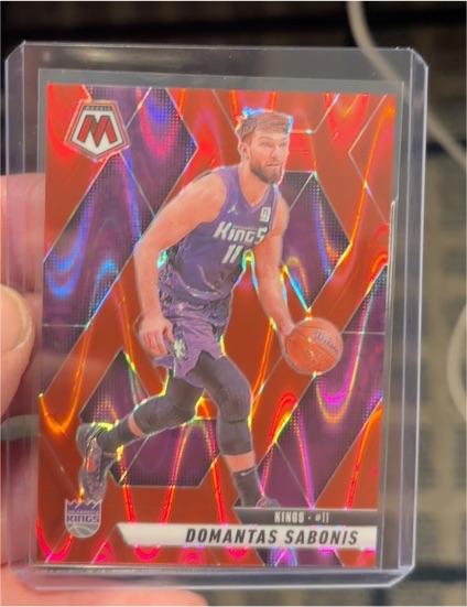 2024-25 Panini Mosaic #11 Domantas Sabonis — front