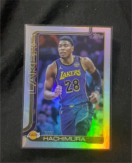 2025-26 Topps #154 Rui Hachimura — front
