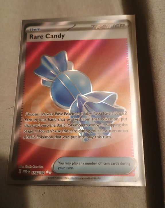 2013 Pokemon Mega Evolution #175 Rare Candy — front