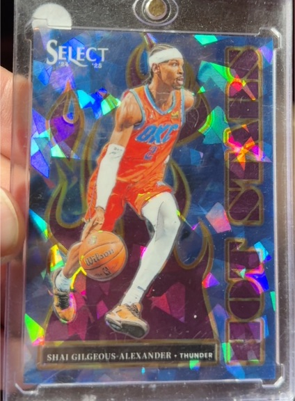 2020-21 Panini Select #28 Shai Gilgeous-Alexander — front