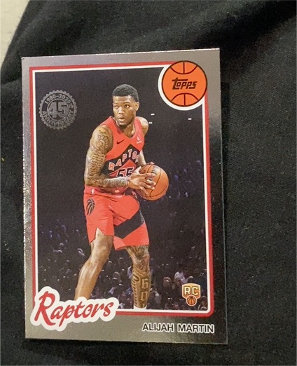 2025-26 Topps 45th Anniversary #80BK-82 Alijah Martin — front