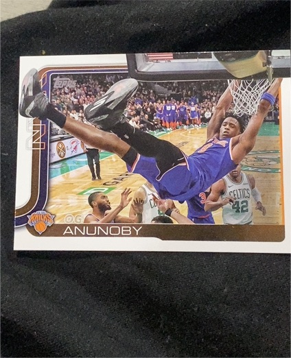 2025-26 Topps #15 OG Anunoby — front