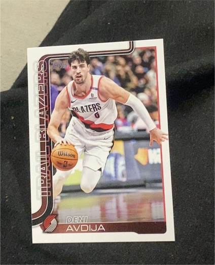 2025-26 Topps #125 Deni Avdija — front