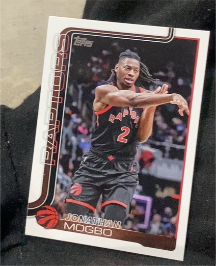 2025 Topps Basketball #29 Jonathan Mogbo — front