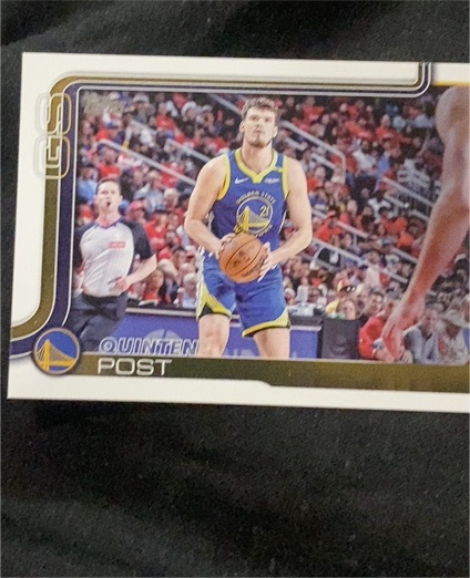 2025-26 Topps #139 Quinten Post — front