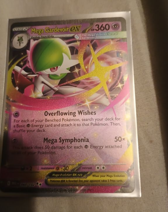 2025 Pokemon Mega Evolutions #060 Mega Gardevoir ex — front