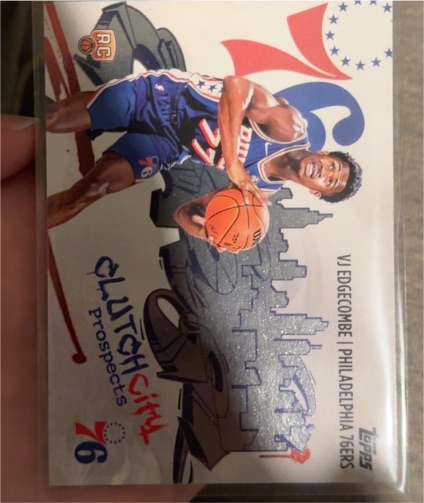 2025 Topps Basketball #CC-3 VJ Edgecombe — front