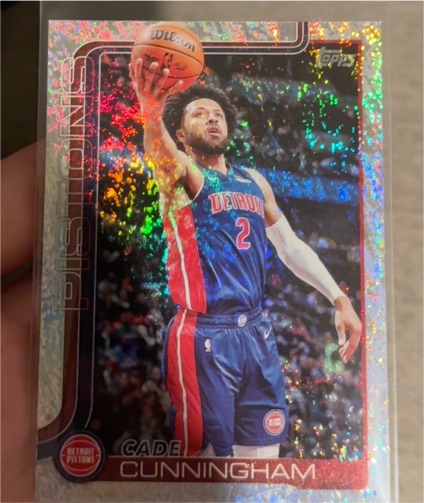 2025-26 Topps #40 Cade Cunningham — front