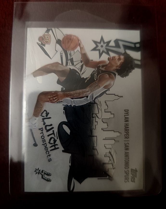 2025 Topps Basketball #Dylan Harper Clutch Prospects RC — front