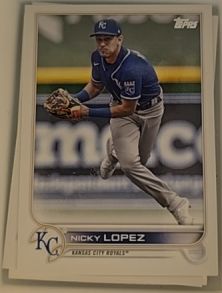 2022 Topps #76 Nicky Lopez — front