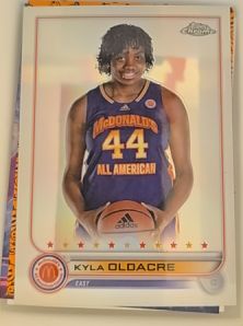 2022 Topps Chrome McDonald's All American #79 Kyla Oldacre East — front