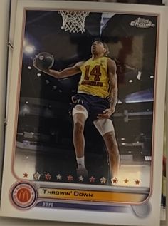 2022 Topps Chrome McDonald's All-American #1 Nick Smith Jr. — front