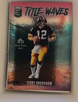 2025 Donruss Elite #2 Terry Bradshaw Title Waves — front