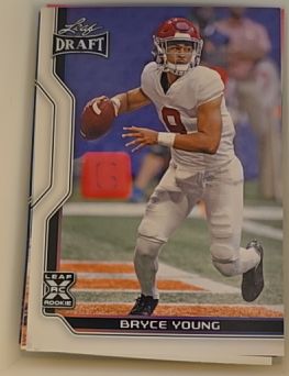 2023 Leaf Draft #B1-5 Bryce Young — front