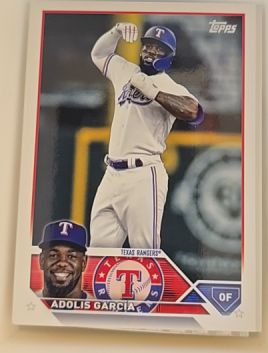 2023 Topps #601 Adolis García — front